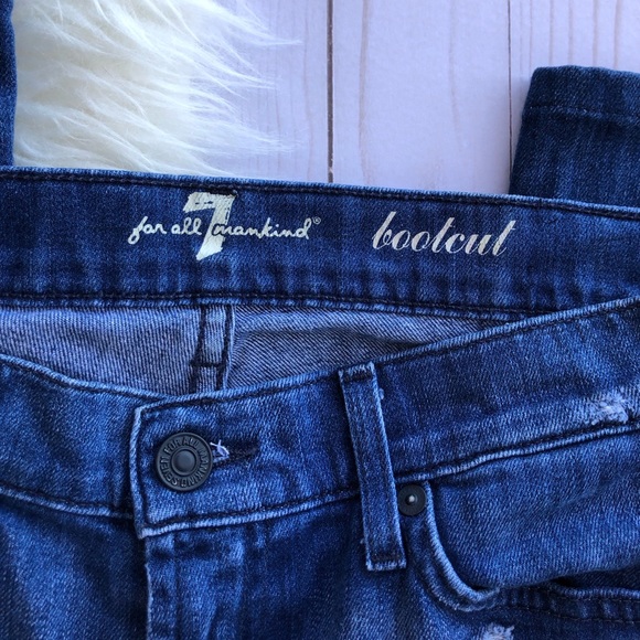 🌸7 For All Mankind jewel pocket bootcut Jeans - Picture 2 of 6